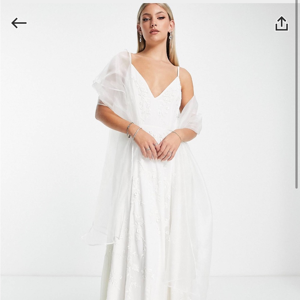 Bridal shawl